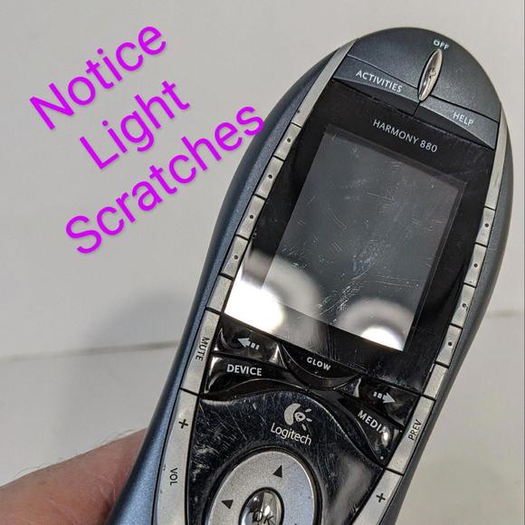 Logitech Harmony 880 Advanced Universal Remote Control NO Battery or Charger - Picture 12 of 12